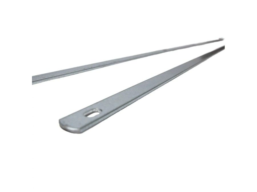 Pasamanos 22mm x 4mm x 1300mm galvanizado | CNX