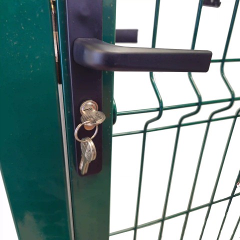 Puerta 1 B. 1.1m x 1.5m 60x60x2.0 V. (Ext. con llave/Int. pestillo) 2
