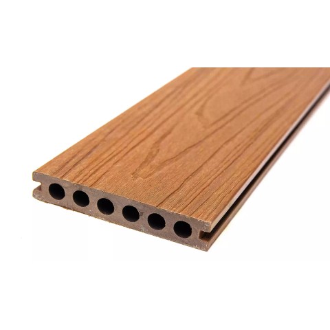 Tarima sintética WPC para exterior encapsulada Teka reversible 23mm | CNX