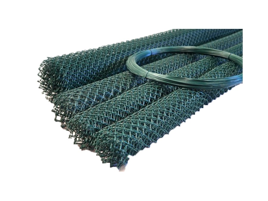 Malla Simple Torsión Verde - Valla 1m x 10m y 2,7mm de grosor | CNX