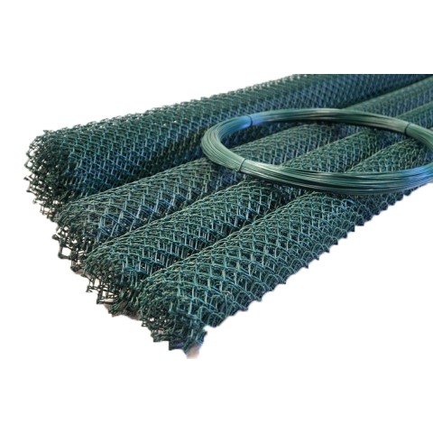 Malla Simple Torsión Verde - Valla 2m x 10m y 2,7mm de grosor | CNX 2