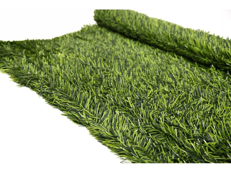 Rollo de seto de césped artificial 90% (1,8x3m) PVC Anti-UV | CNX