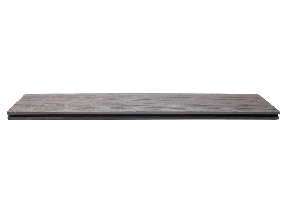 Tarima sintética WPC para exterior encapsulada Gray reversible 23mm | CNX