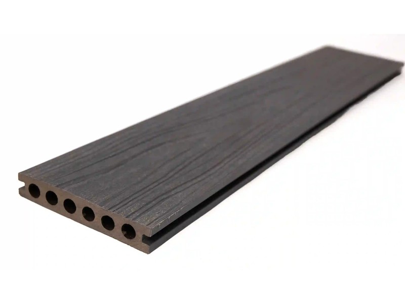 Tarima sintética WPC para exterior encapsulada Gray reversible 23mm | CNX