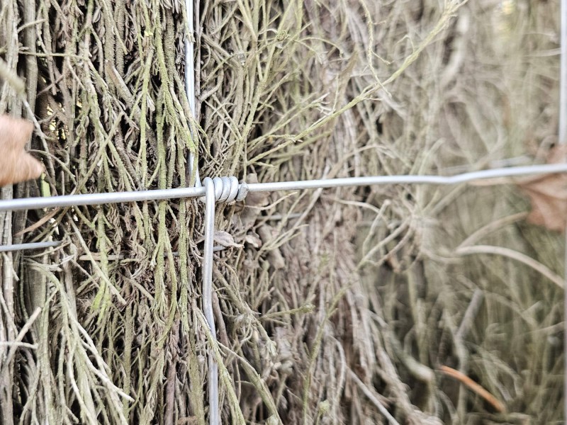 Rollo de malla ganadera anudada alta resistencia, 1,22m de alto / 100m, galvanizado | CNX