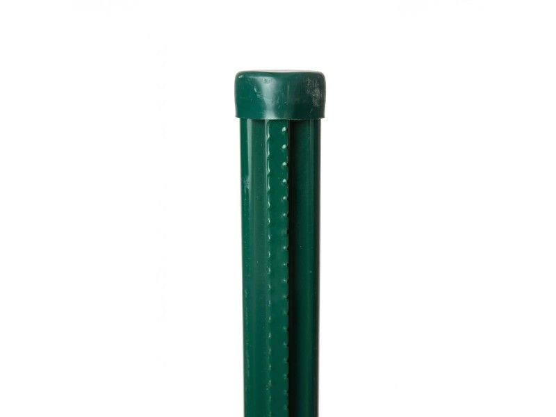 Poste cremallera 48mm valla electrosoldada 1000mm verde musgo | CNX