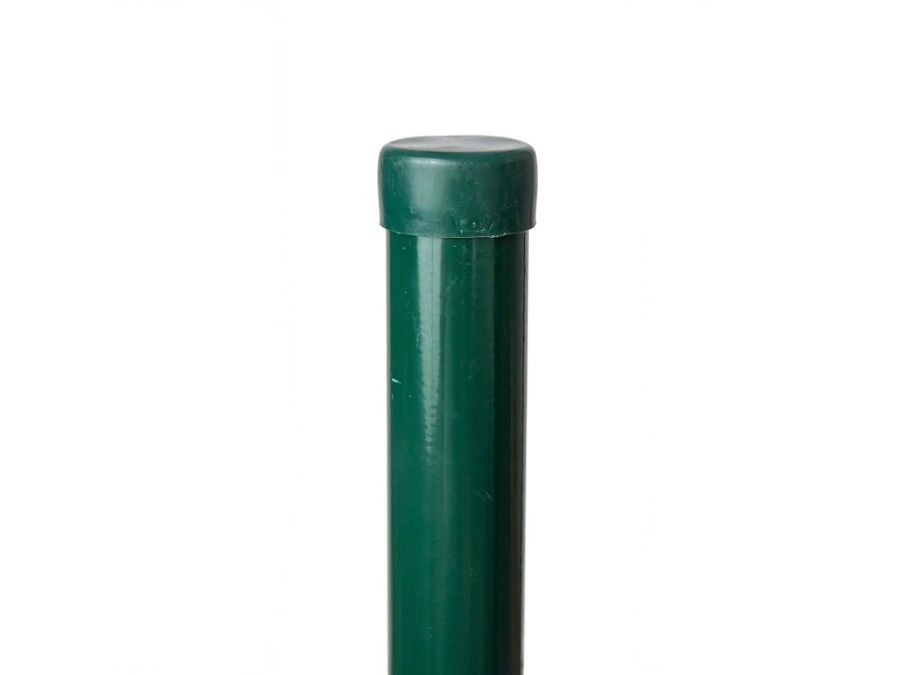 Poste cremallera 48mm valla electrosoldada 1000mm verde musgo | CNX