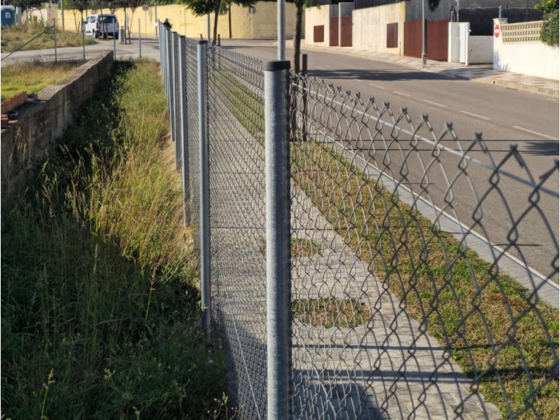 Poste cremallera Ø48mm 1,5mm x 2500mm galvanizado | CNX