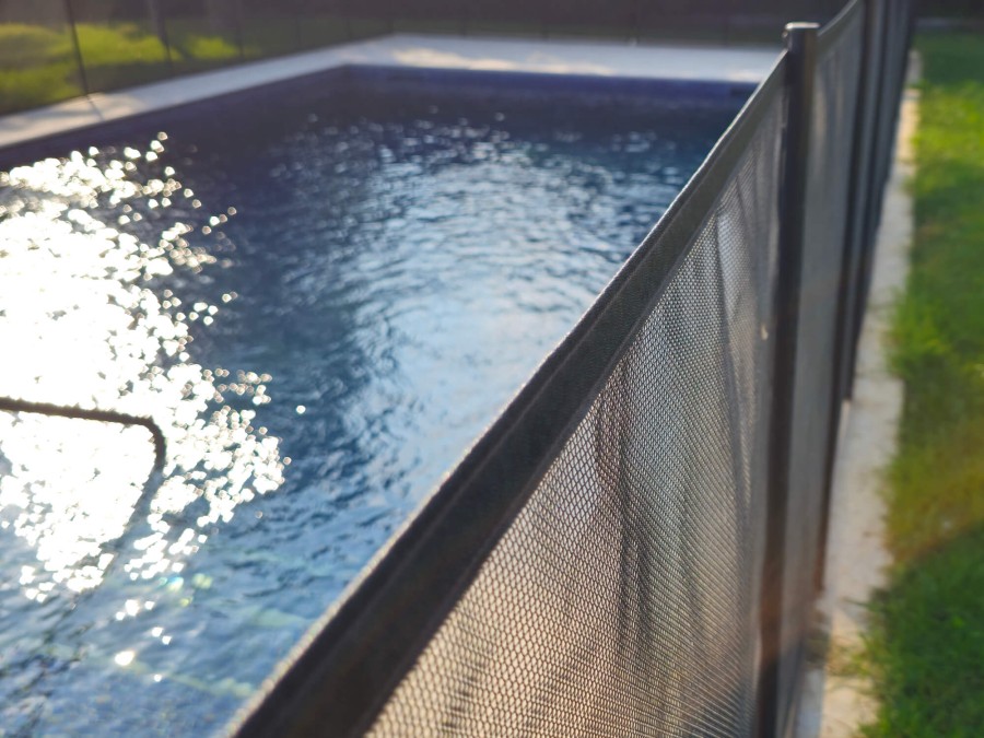 Valla Piscina Seguridad Desmontable 1,22m x 3m negra Homologada | CNX