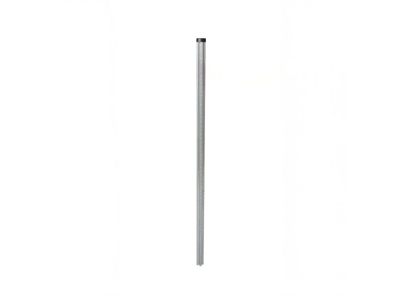 Poste cremallera Ø48mm 1,2mm x 1300mm galvanizado | CNX