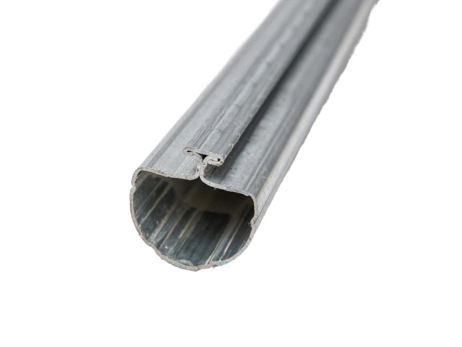 Poste cremallera Ø48mm 1,5mm x 2500mm galvanizado | CNX
