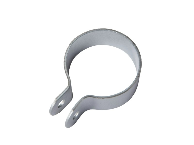 Abrazadera poste 40x60mm valla electrosoldada gris antracita | CNX