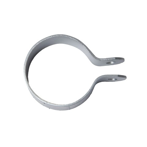 Abrazadera poste 40x60mm valla electrosoldada gris antracita | CNX 2