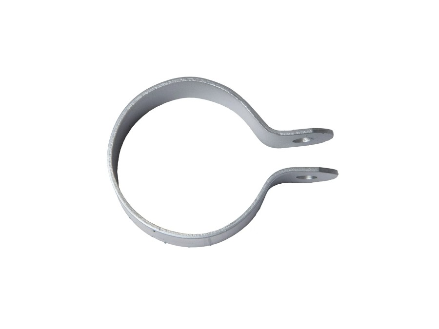 Abrazadera poste 40x60mm valla electrosoldada gris antracita | CNX