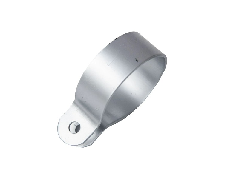 Abrazadera poste 40x60mm valla electrosoldada gris antracita | CNX