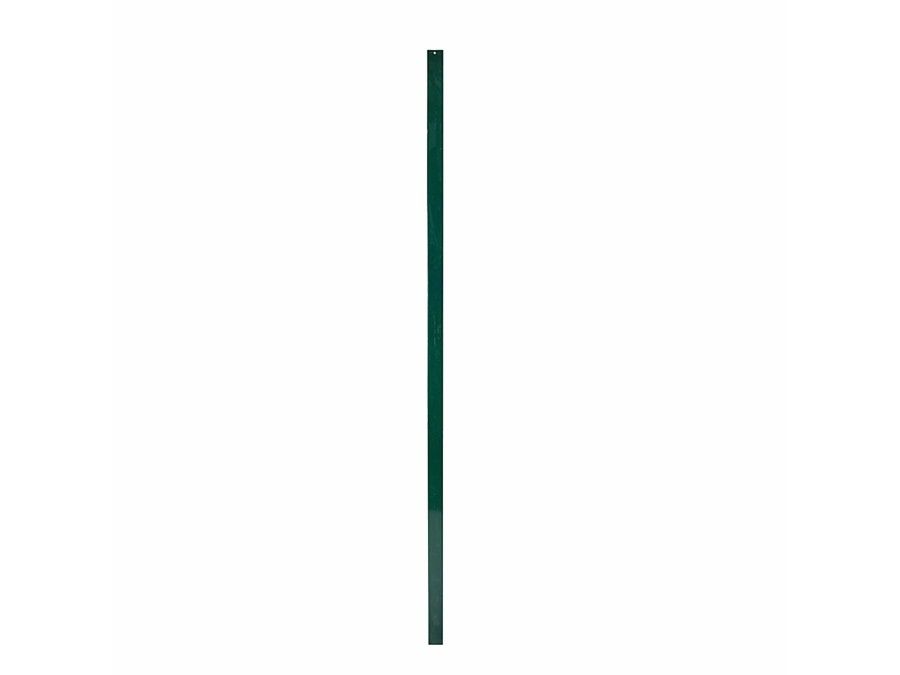 Poste rectangular 60x40mm valla electrosoldada  verde musgo | CNX