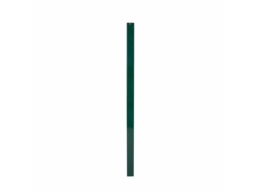 Poste rectangular 60x40mm valla electrosoldada  verde musgo | CNX