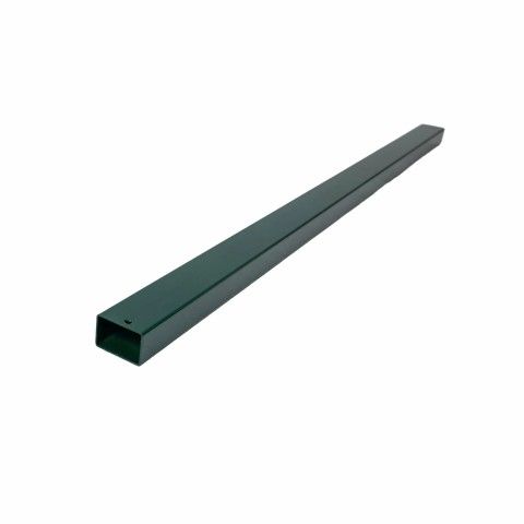 Poste rectangular 60x40mm valla electrosoldada  verde musgo | CNX 2
