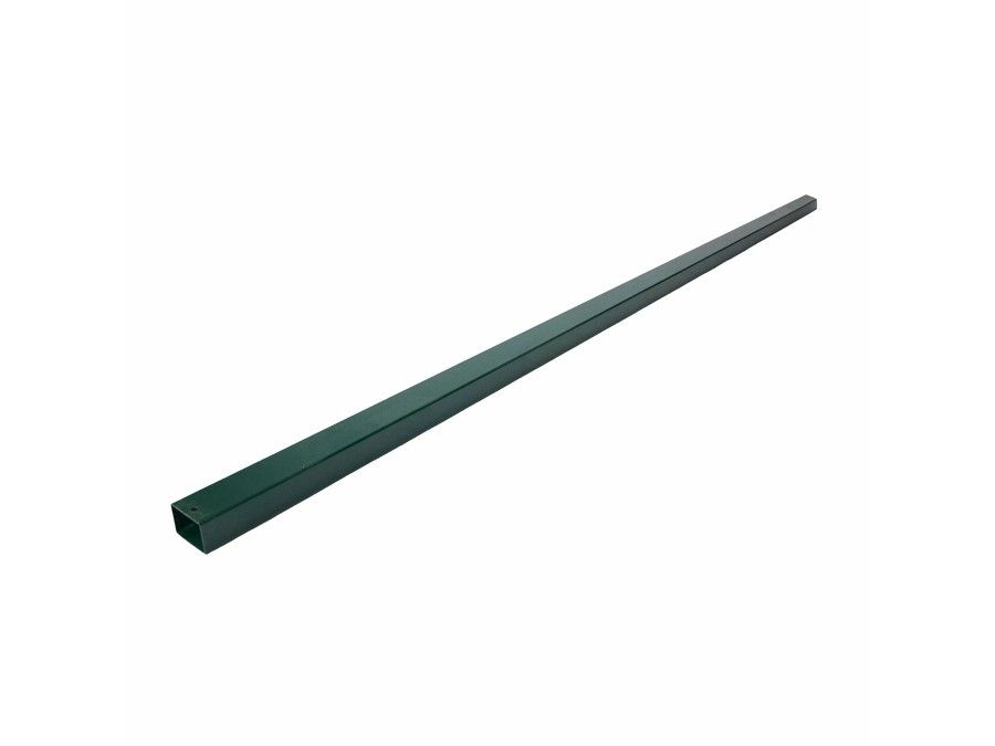 Poste rectangular 60x40mm valla electrosoldada  verde musgo | CNX