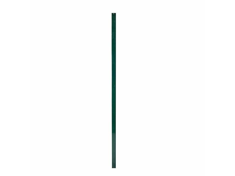 Poste rectangular 60x40mm valla electrosoldada  verde musgo | CNX
