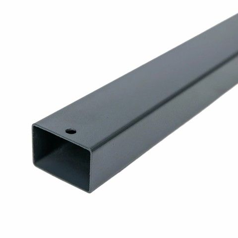 Poste rectangular 60x40mm valla electrosoldada  gris antracita | CNX 2