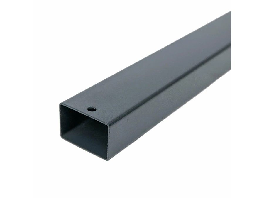 Poste rectangular 60x40mm valla electrosoldada  gris antracita | CNX