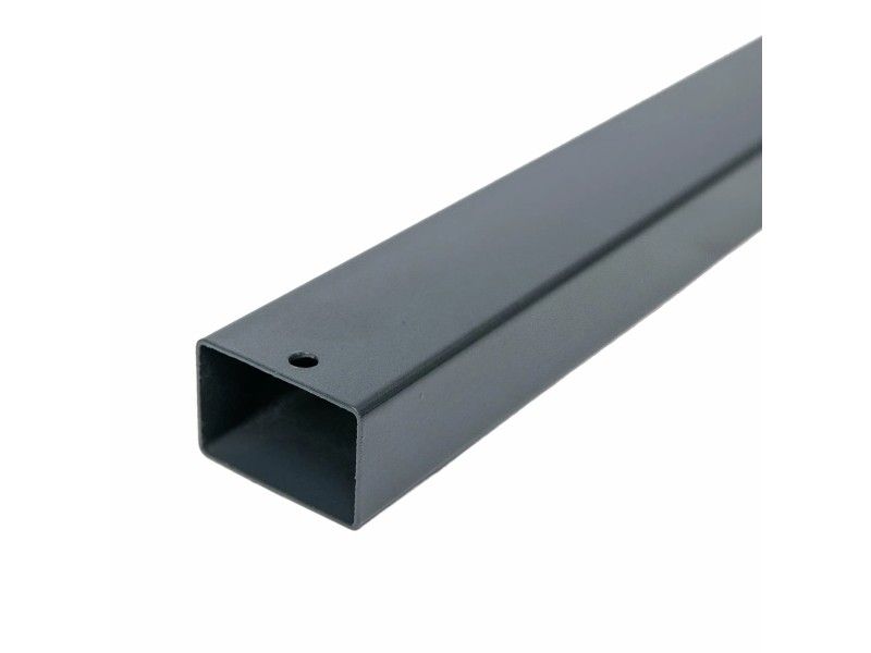 Poste rectangular 60x40mm valla electrosoldada  gris antracita | CNX