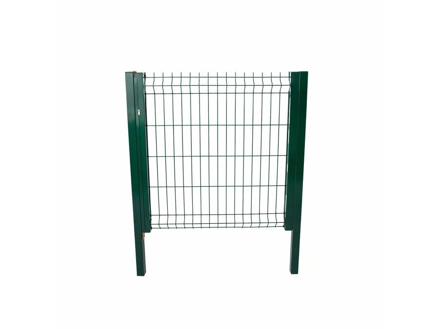 Puerta de valla Hércules 870x2000 mm, verde musgo | CNX