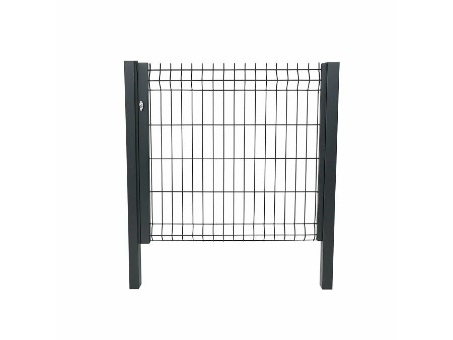 Puerta de valla Hércules 870x1000 mm, gris antracita | CNX