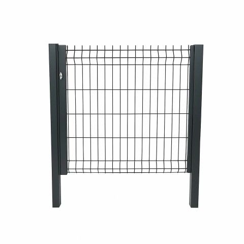 Puerta de valla Hércules 870x1500 mm, gris antracita | CNX