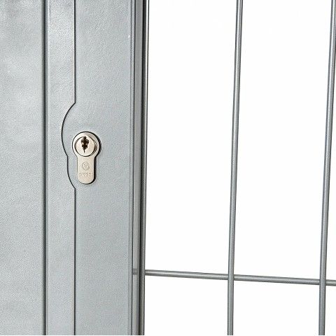 Puerta de valla Hércules 870x1500 mm, galvanizada | CNX