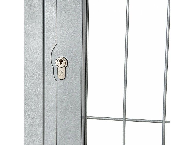 Puerta de valla Hércules 870x1500 mm, galvanizada | CNX