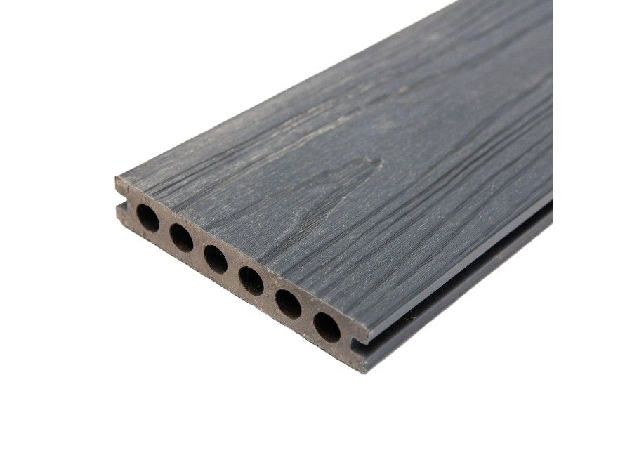 Valla de Madera Sintética WPC Encapsulada Gray | CNX