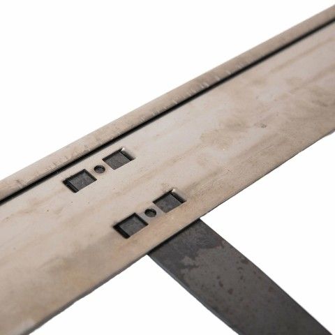 Perfil de Acero Corten 80mm x 1,9m para Jardín | CNX