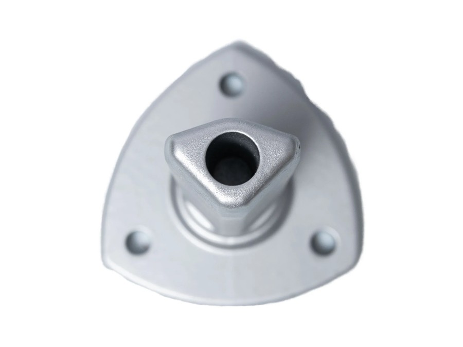 Platina base poste cremallera para empotrar 48mm | CNX